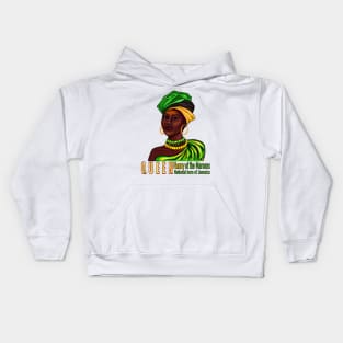 Queen nanny of the Maroons - national heroine of Jamaica Kids Hoodie